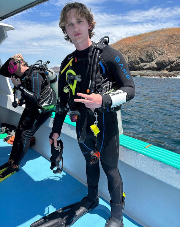 SCUBA diving in Guanacaste, Costa Rica