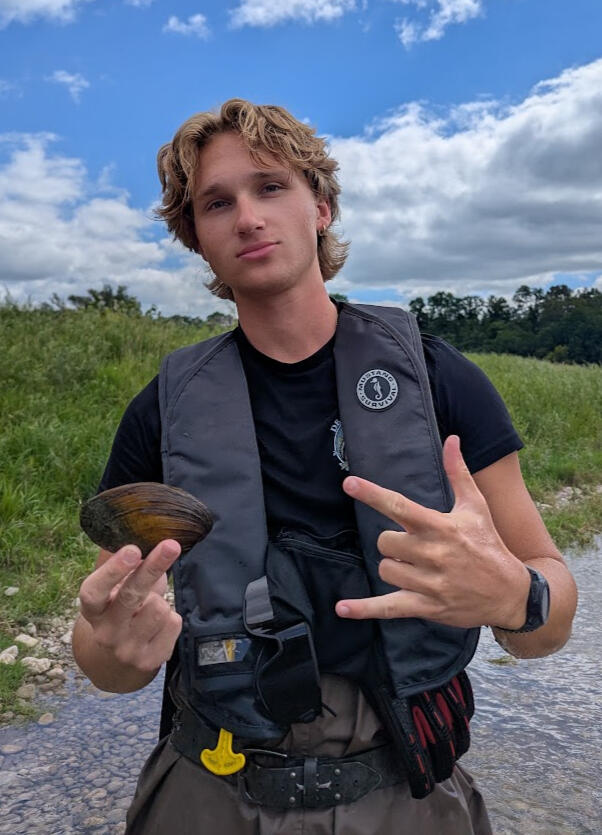 Freshwater Mucket, caught in the Grand River